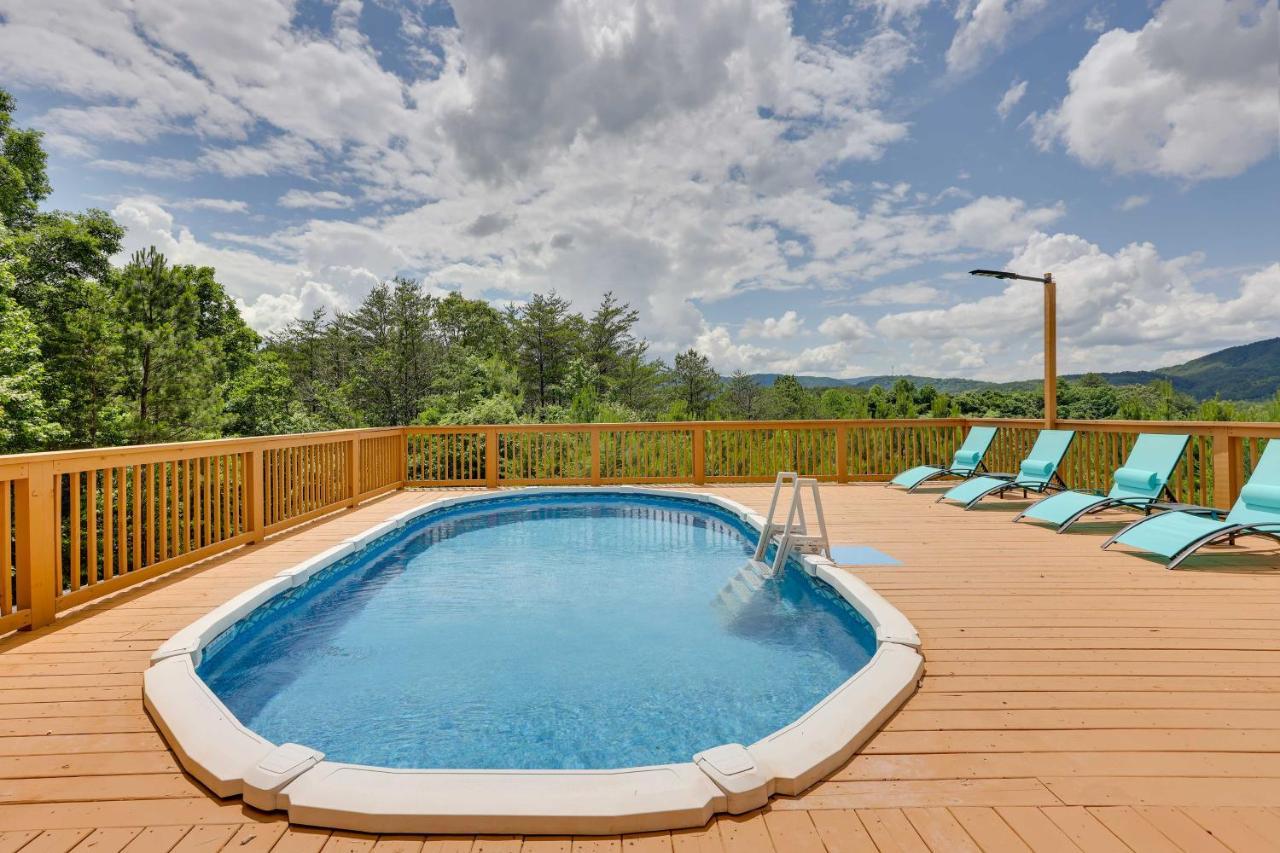 Stunning Copperhill Retreat With Mountain Views! Vila Exterior foto